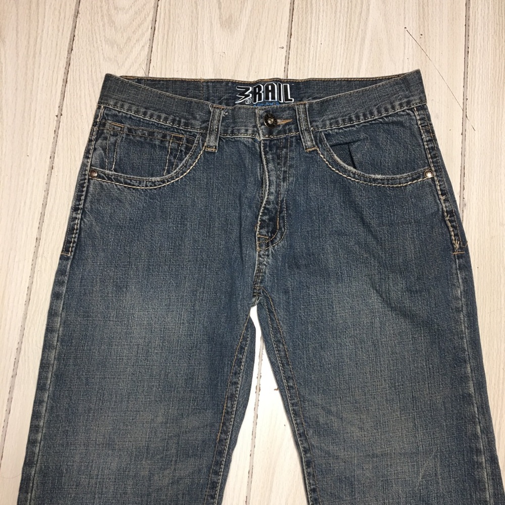 Third Rail Mens 30x32 Blue Denim Jeans
